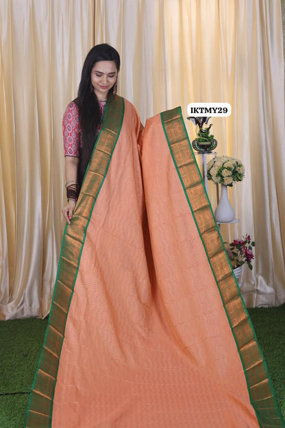 Premium Kanchi semi silk saree 🥳