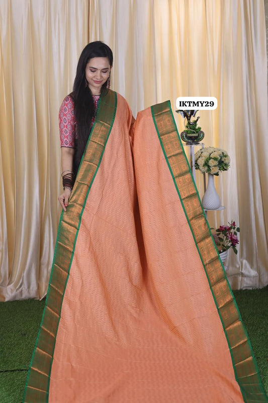 Premium Kanchi semi silk saree 🥳