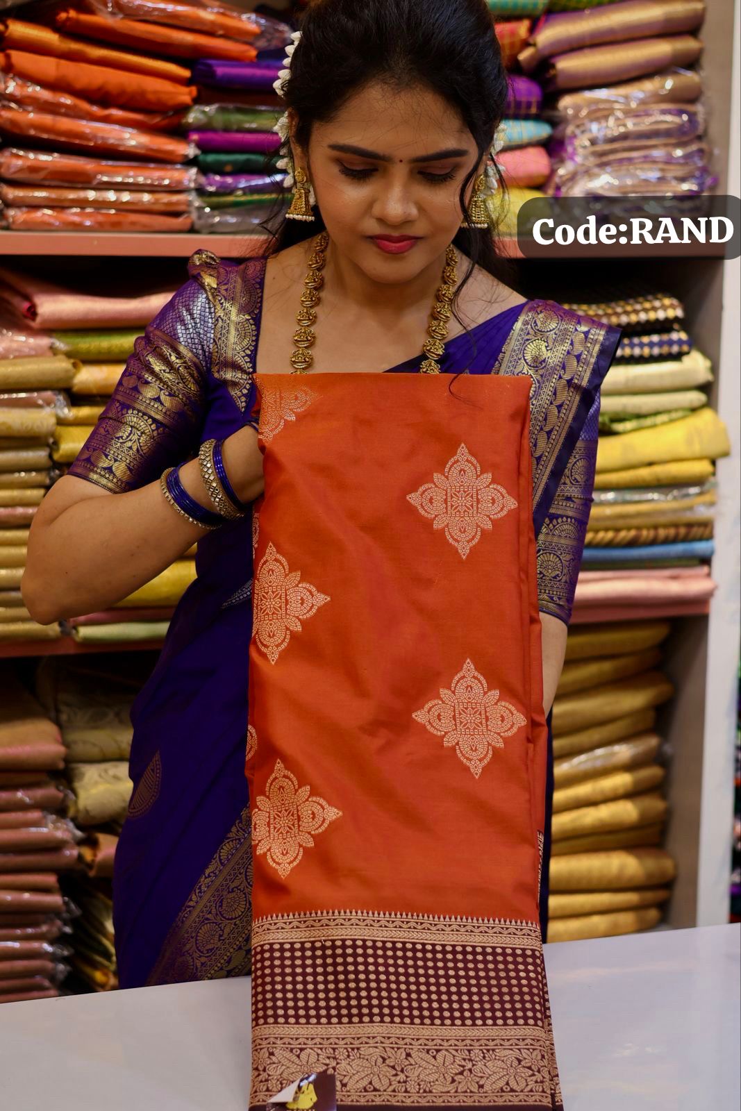 Gadwal semi silk sarees