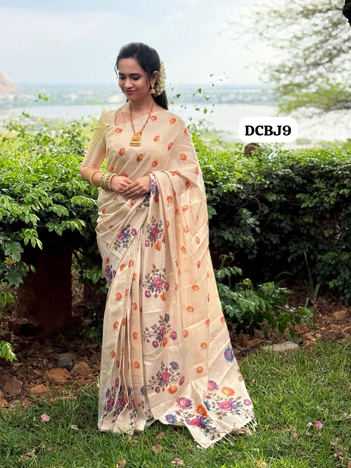 Tussar silk saree-😍😎📚