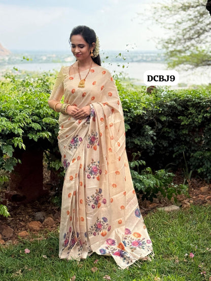 Tussar silk saree-😍😎📚