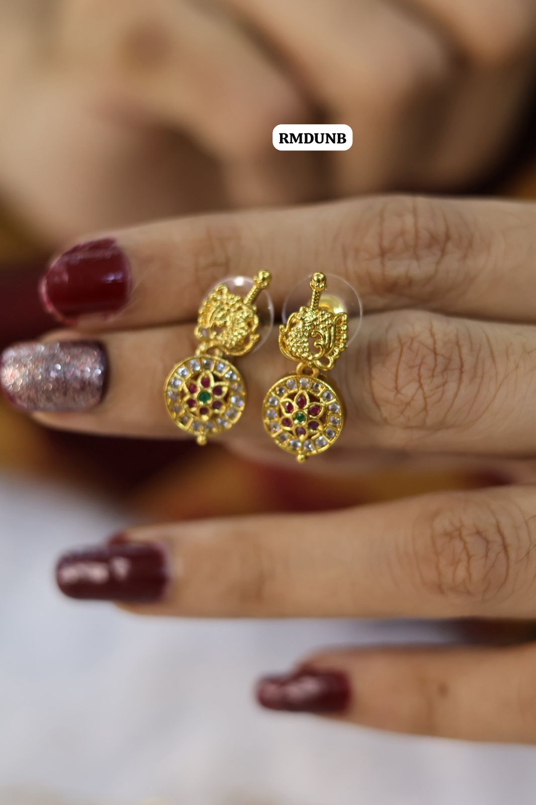 Real gold like imitation jewellery 😍😎midlength kasu malai