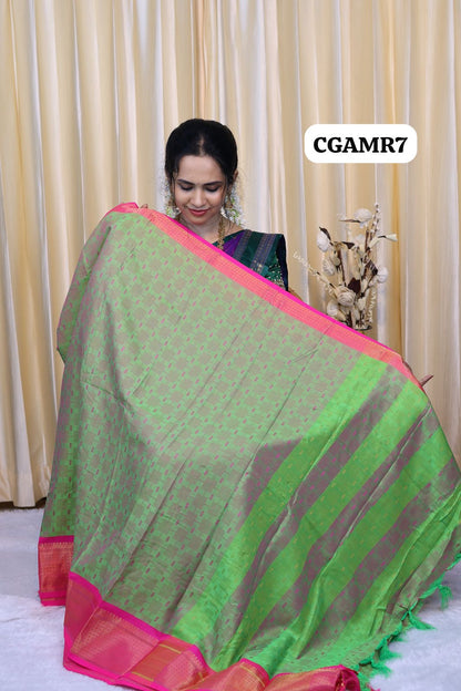 Semi Silk Saree OFFER😍😎📚🌈