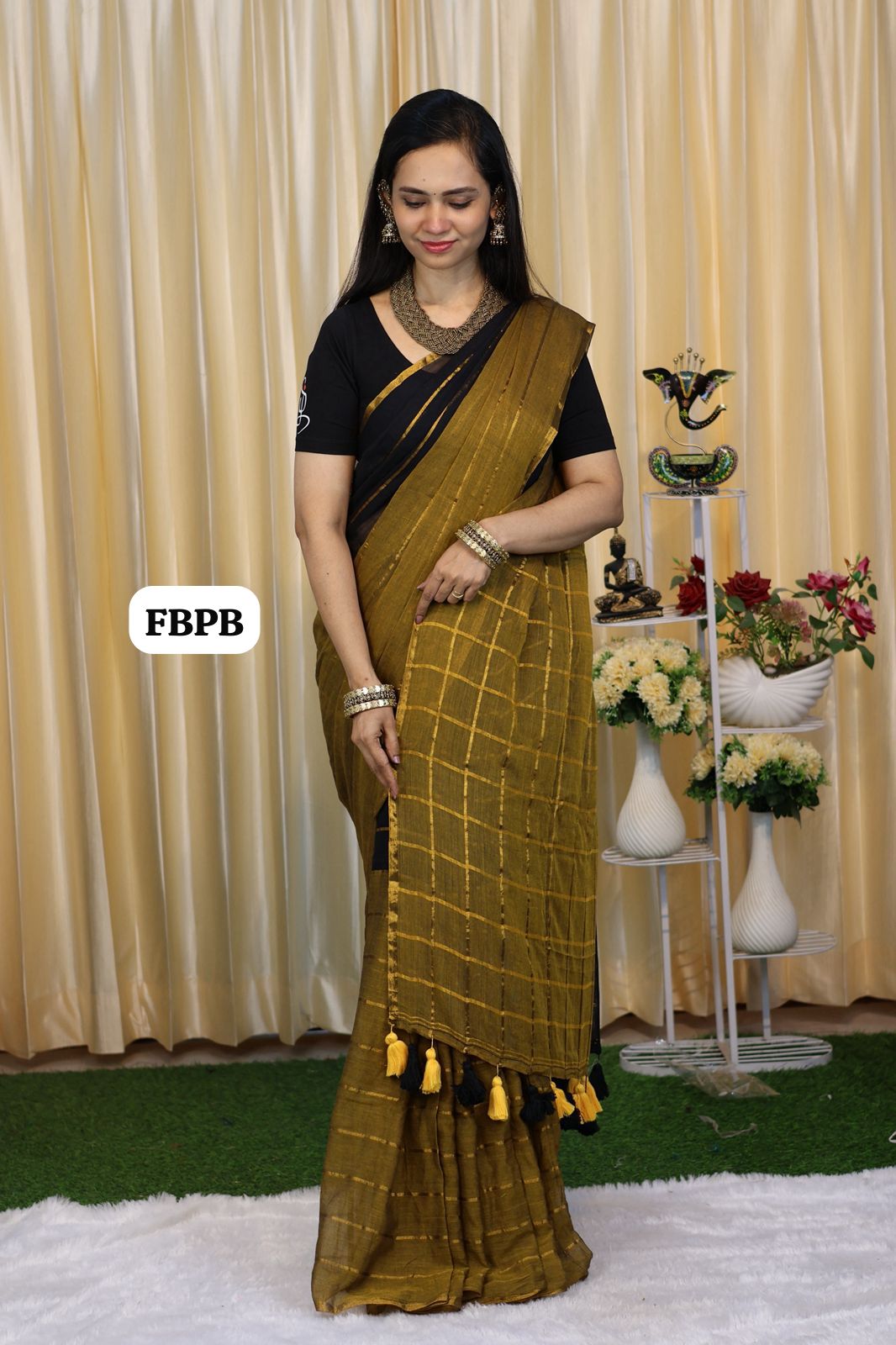 Mul cotton saree 120 count with blouse 🥳