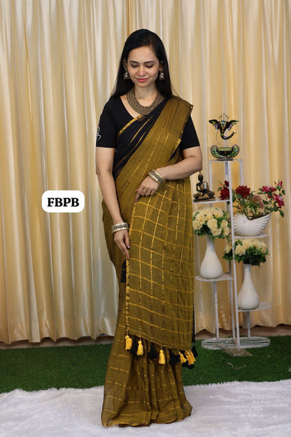 Mul cotton saree 120 count with blouse 🥳