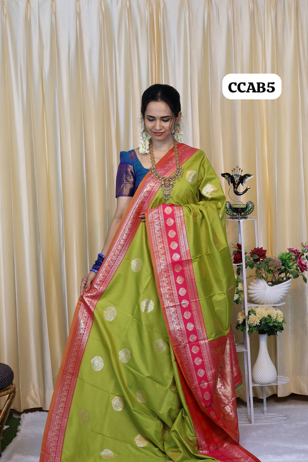 Kanchi Semi Silk Saree😍😎📚offer