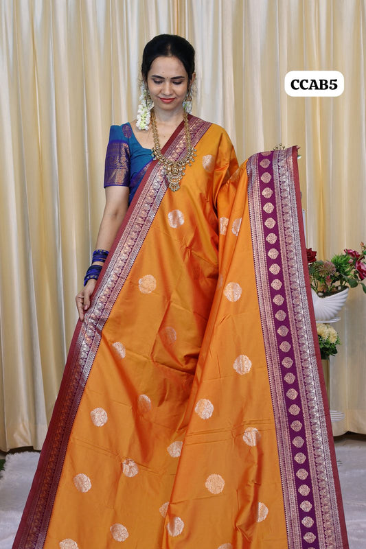 Kanchi Semi Silk Saree😍😎📚