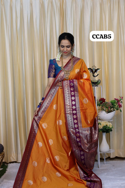 Kanchi Semi Silk Saree😍😎📚offer