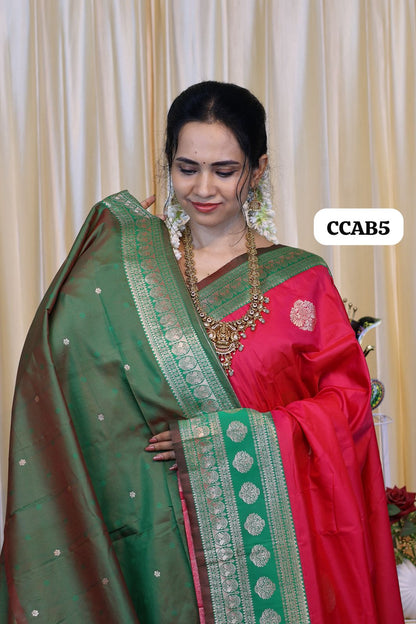 Kanchi semi silk saree😍😎📚offer