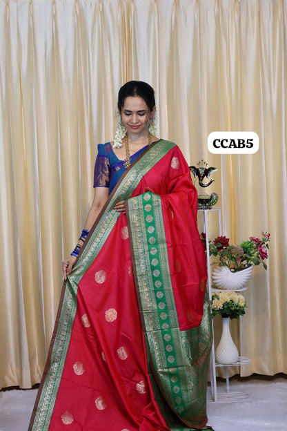 Kanchi semi silk saree😍😎📚offer