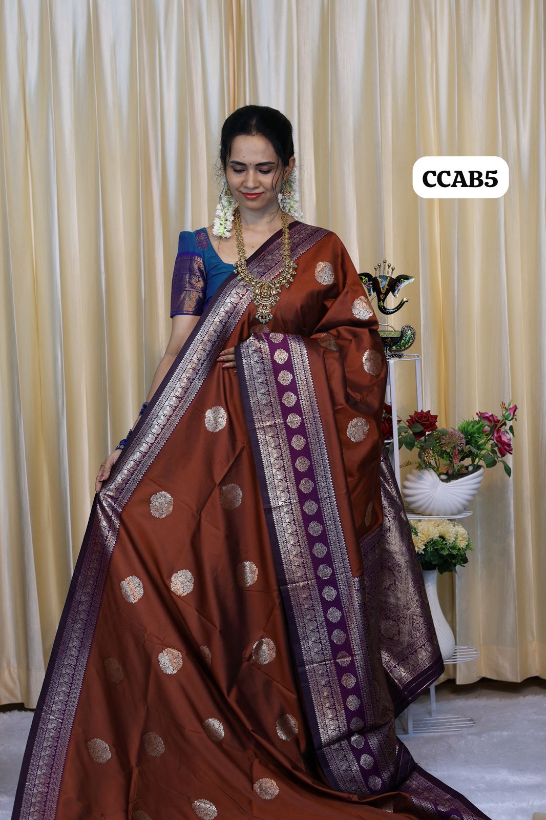 Kanchi Semi Silk Saree😍😎📚offer