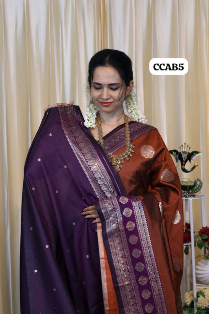 Kanchi Semi Silk Saree😍😎📚offer