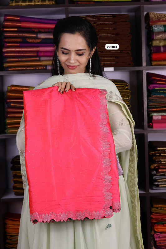 Designer saree with contrast blouse 😍Ⓜ️