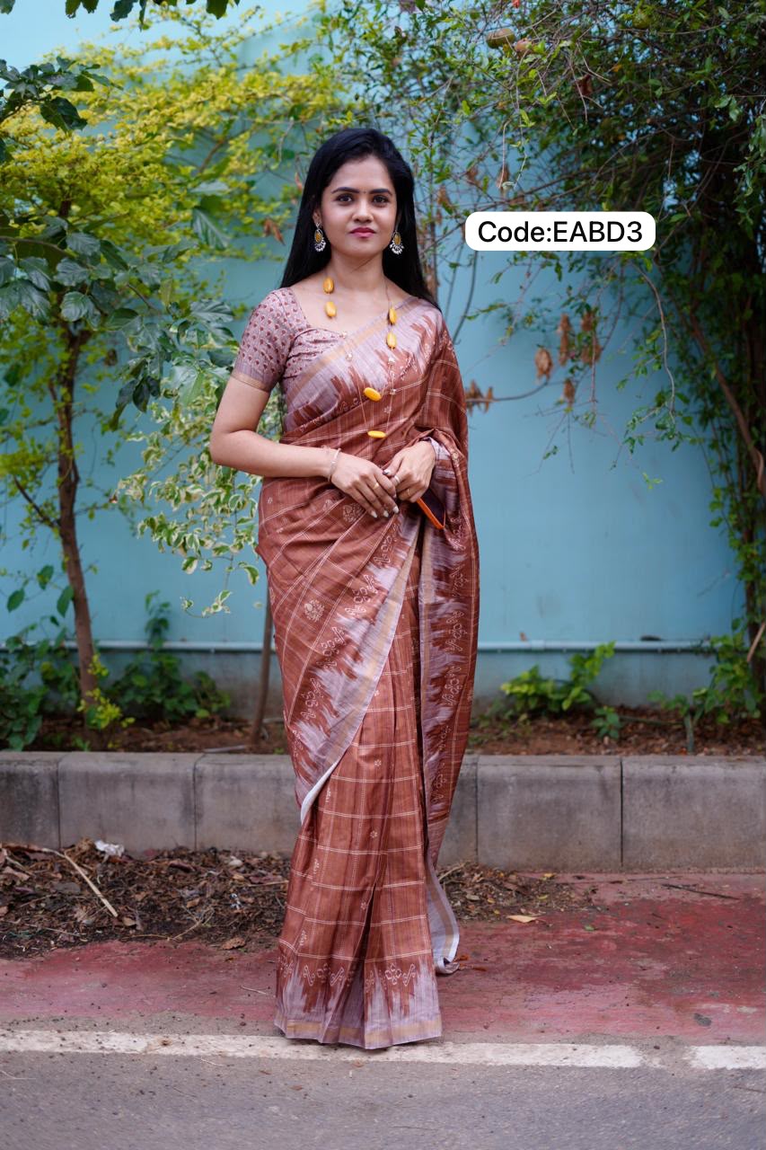 Tussar Silk saree🥰😎📚