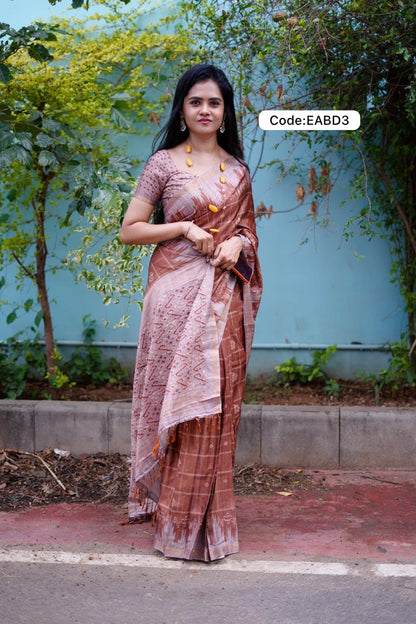 Tussar Silk saree🥰😎📚