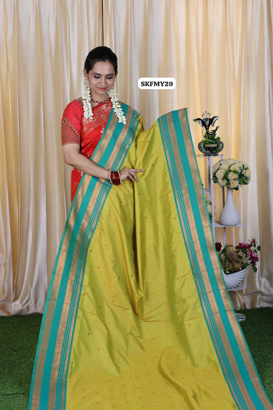 Kanchi semi soft silk saree🥳