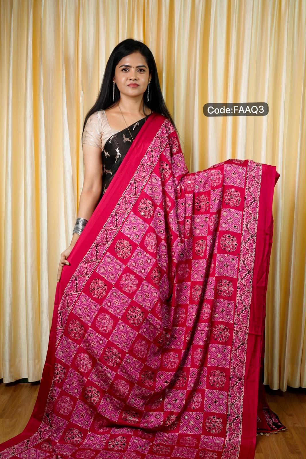 Semi modal silk sarees🥳