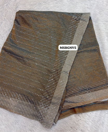 Fendy designer saree with work blouse Ⓜ️😍