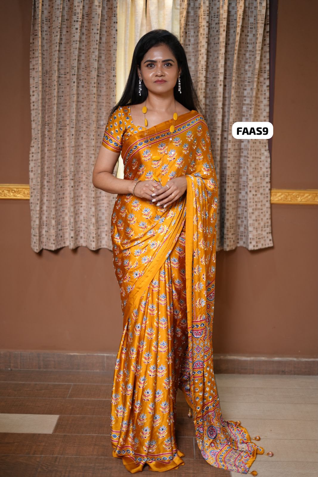 Semi modal silk saree 🥳