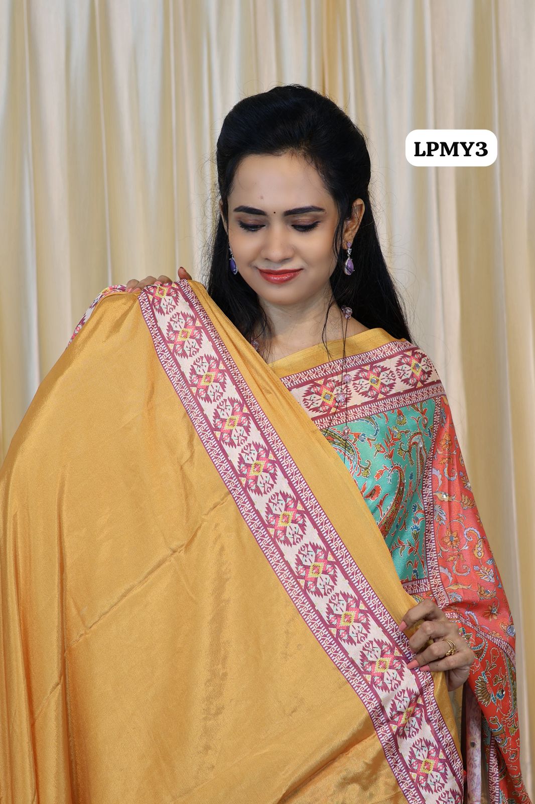 Masakali Mirror Work saree Offer😍😎📚