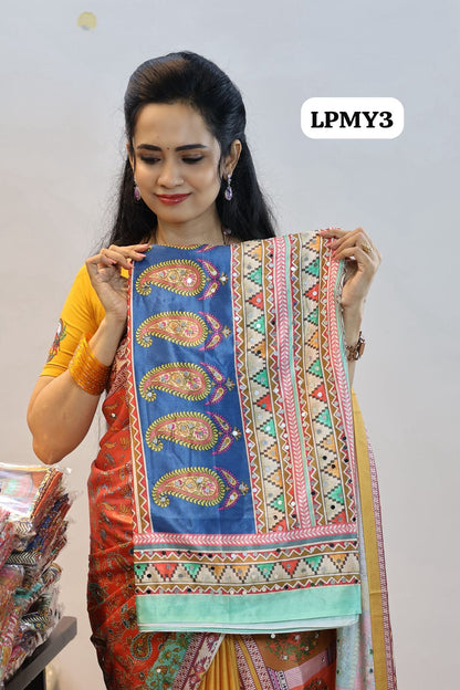 Masakali Mirror Work saree Offer😍😎📚⛳
