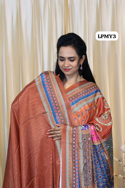 Masakali mirror work saree offer😍😎📚⛳