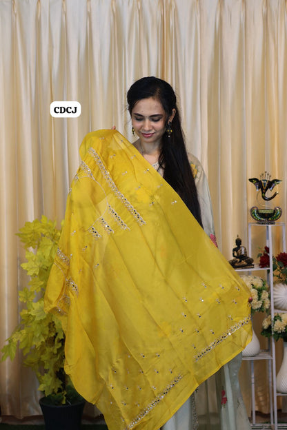 Designer saree with mirror work and embroidery work at unbelievable price😍🥰😎