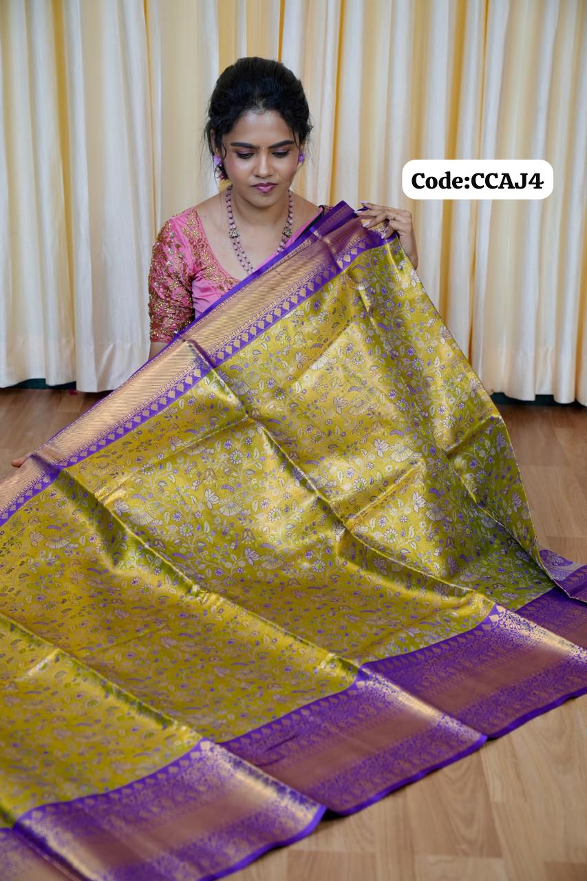Kanchi semi silk sarees🥰🥳