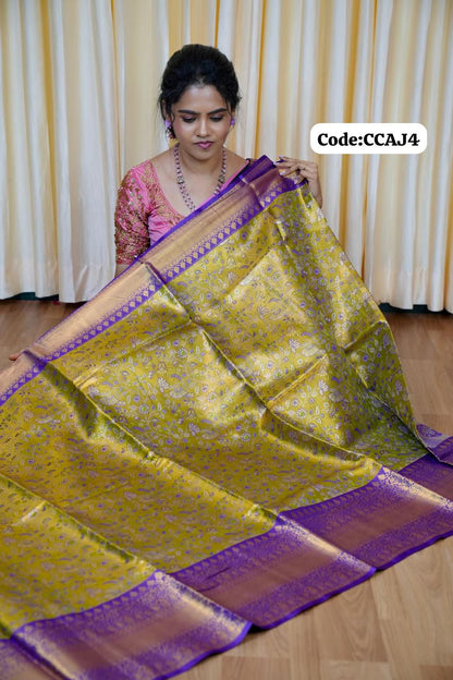 Kanchi semi silk sarees🥰🥳