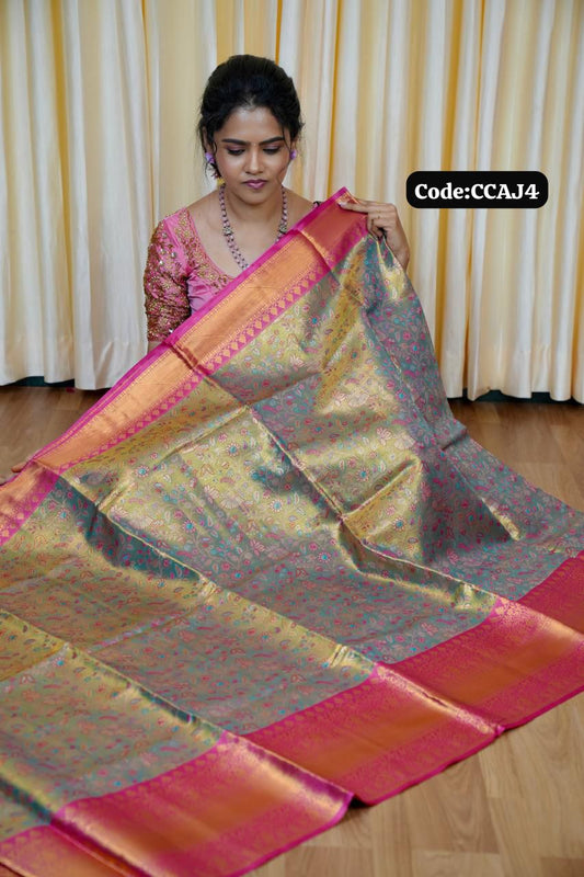 Kanchi semi silk sarees🥰🥳