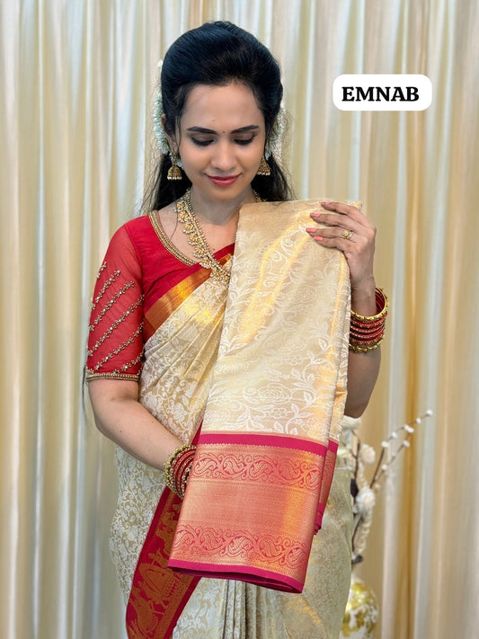 Bridal Kanchi Semi silk saree😍😎🥳