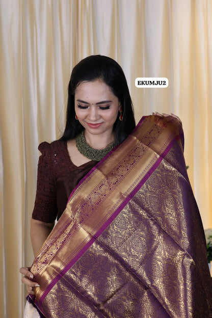 Kanchi bridal semi silk saree preebook 15 days🥳
