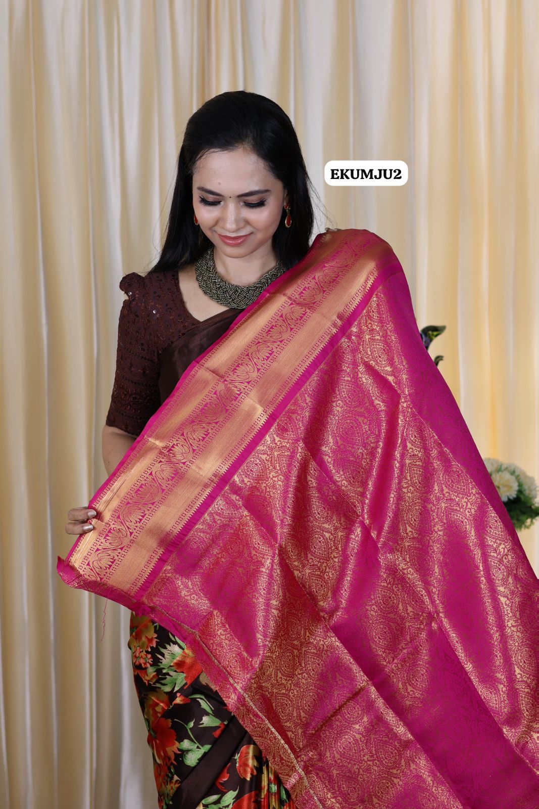 Kanchi bridal semi silk saree🥳