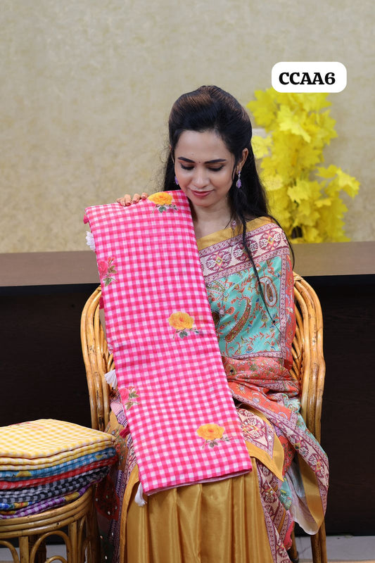 Soft cotton saree🥳