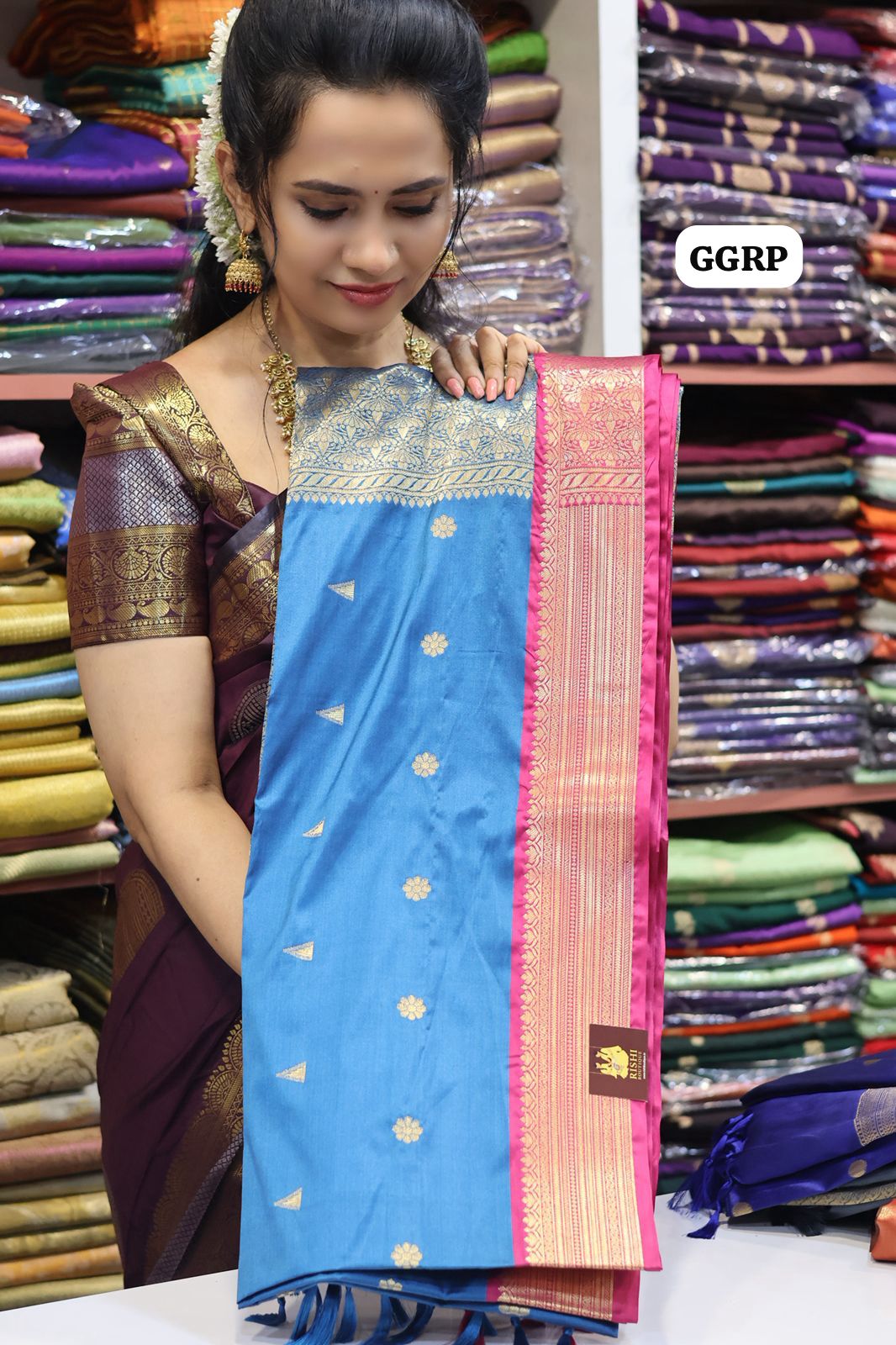 Kanchi soft silk sarees🥰🌈😎📚
