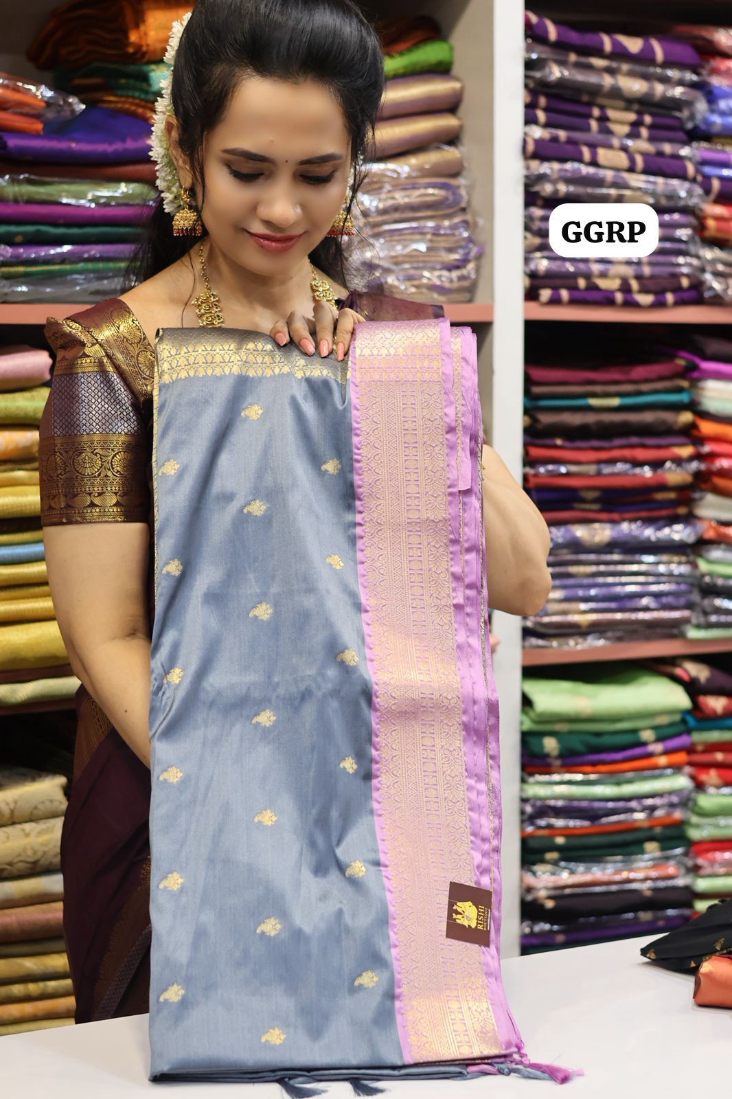 Kanchi soft silk saree🥰😎🌈📚