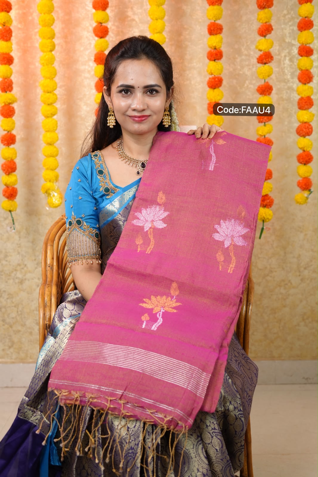 Linen silk cotton sarees😍🥳