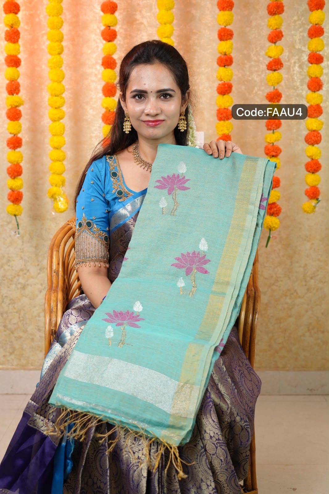 Linen silk cotton sarees😍🥳