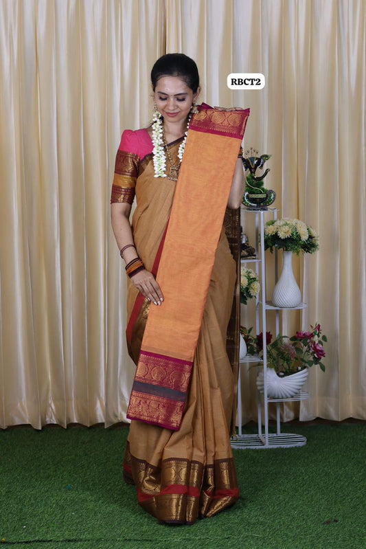 Kanchi cotton saree❌