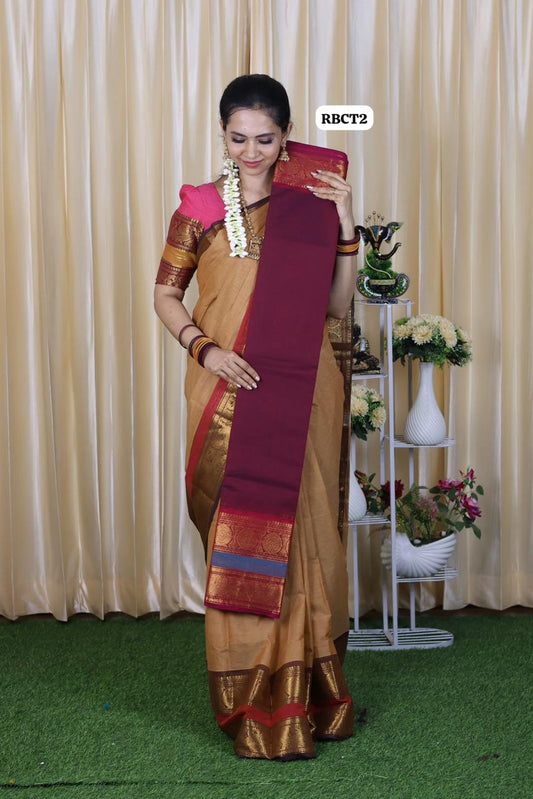 Kanchi cotton saree❌
