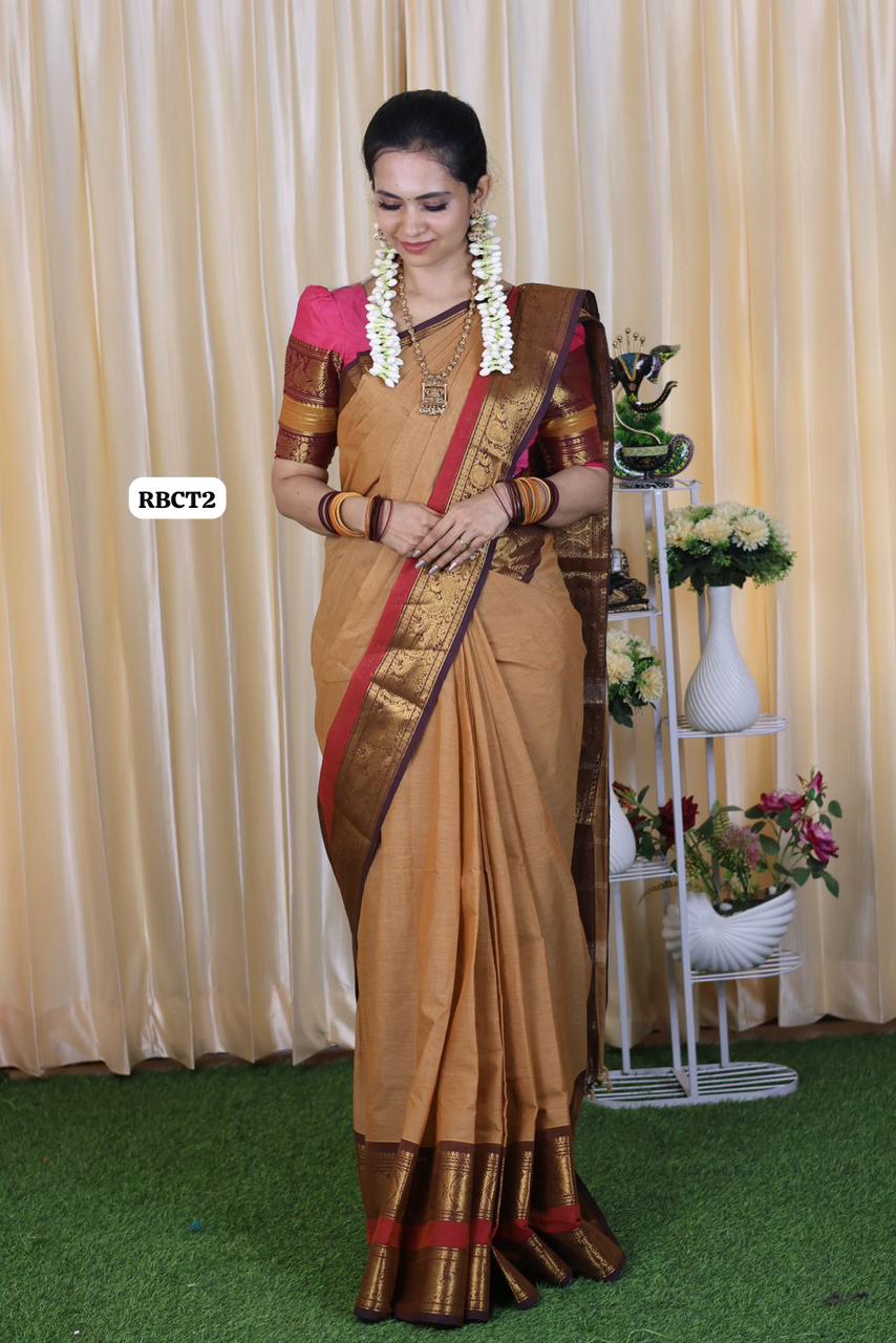 Kanchi cotton saree ❌