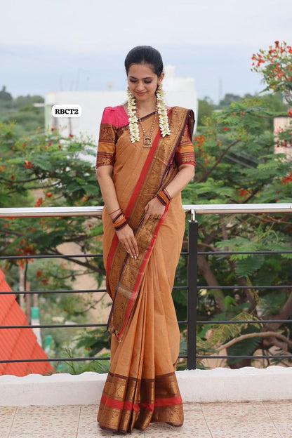 Kanchi cotton saree ❌
