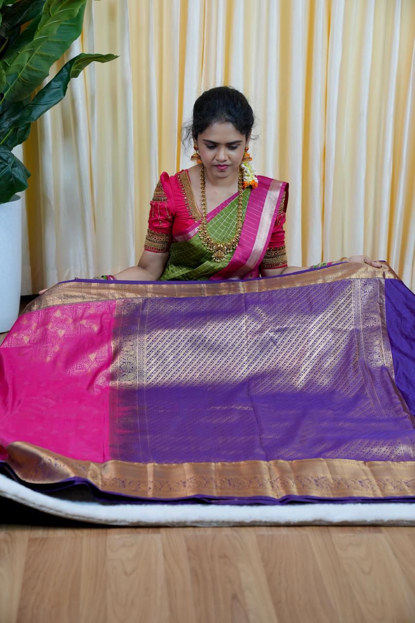 Dharamavaram Pattu saree🥰