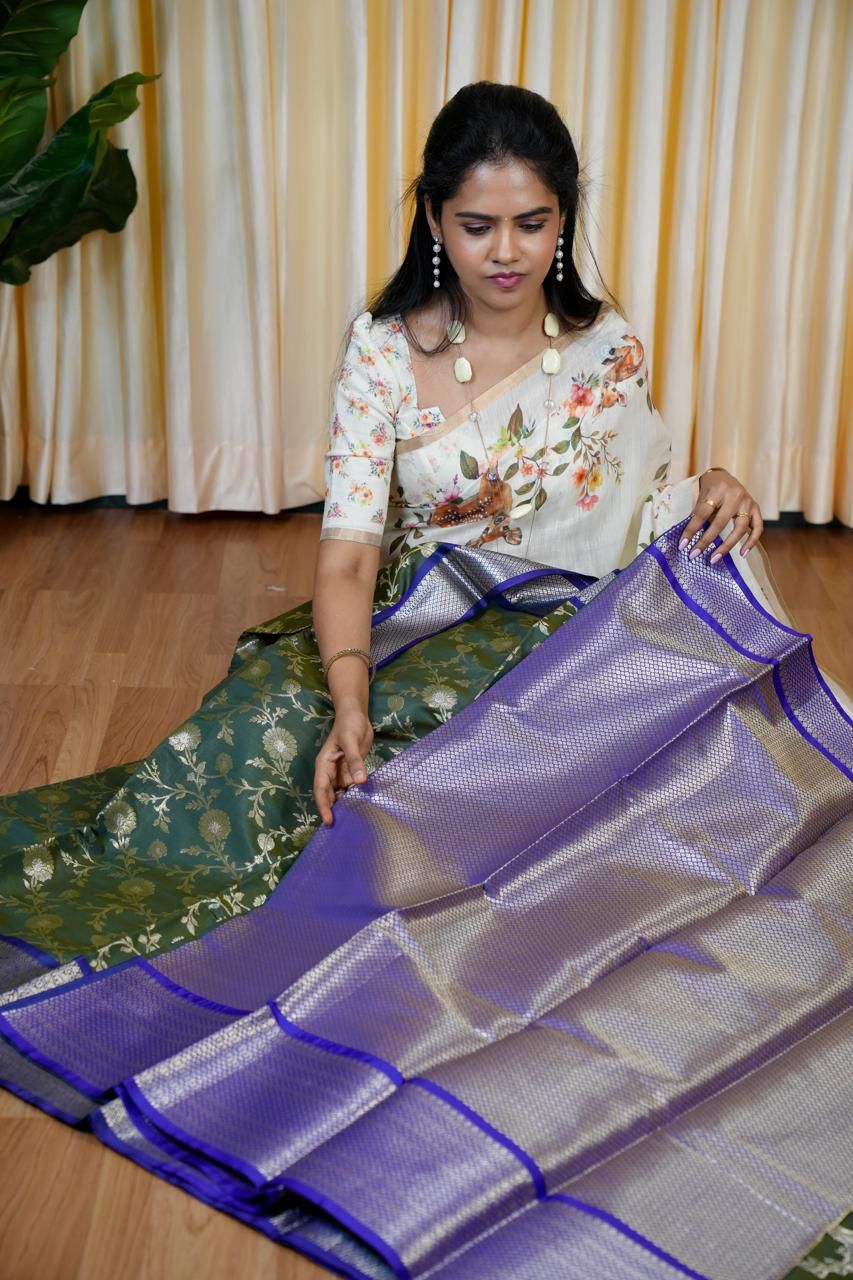 Semi soft silk saree🥰🥳