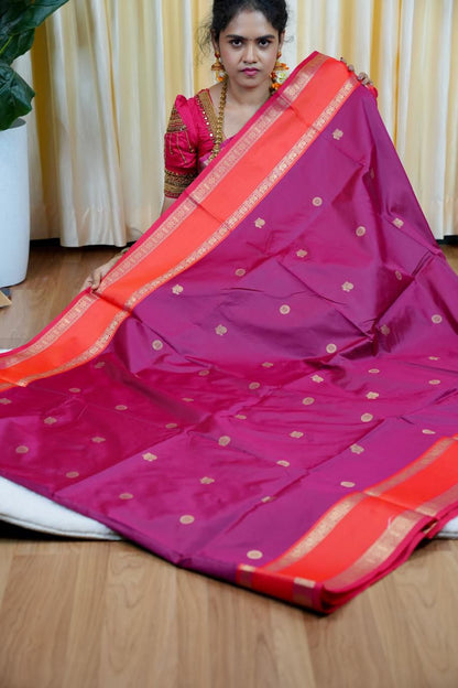 Kanchi soft silk saree🌈🥳