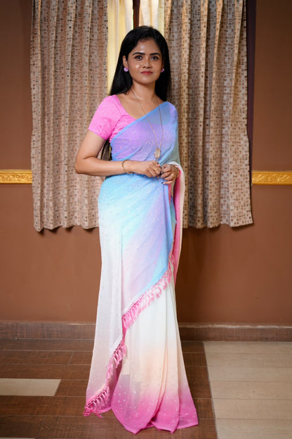 Georgette Saree🥳