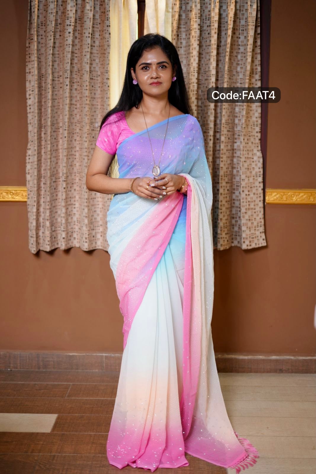 Georgette Saree🥳