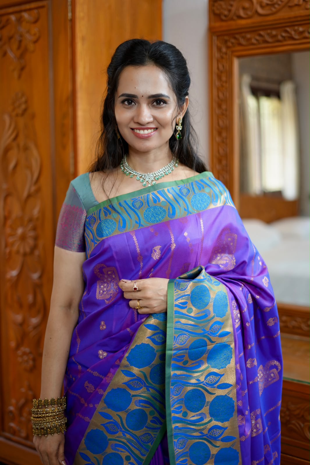 Kanchi Semi Silk🥰😎📚