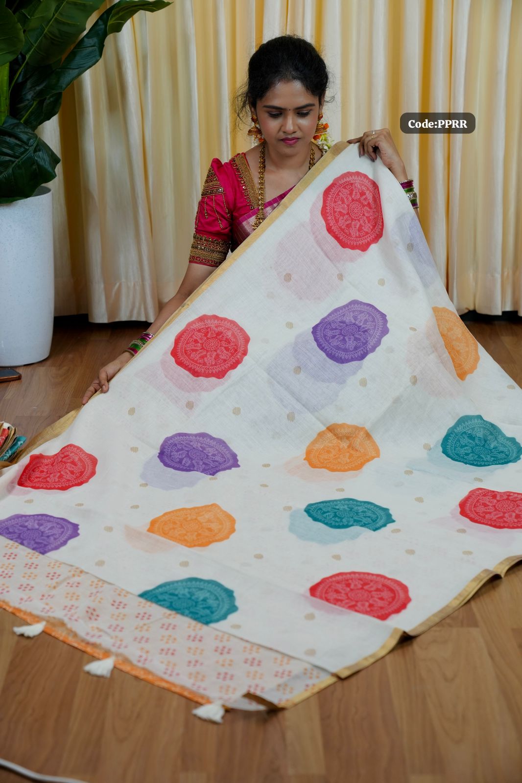 Linen cotton sarees🥰😎