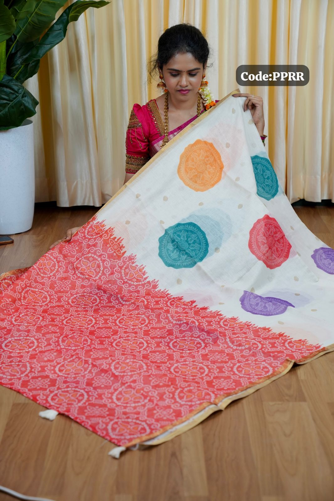 Linen cotton sarees🥰😎